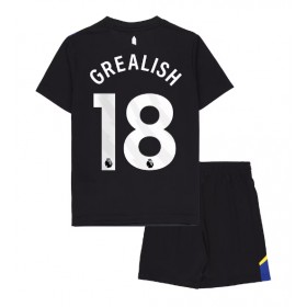 Dětské fotbalový komplet Everton Jack Grealish #18 Tretí košile 2025-26 Krátkým Rukávem